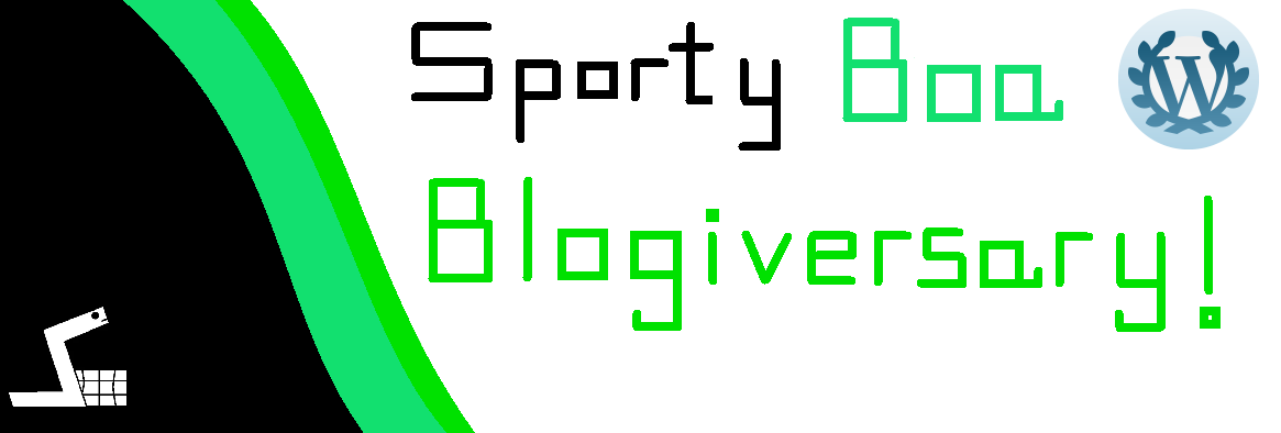 Sporty Boa Bloggiversary